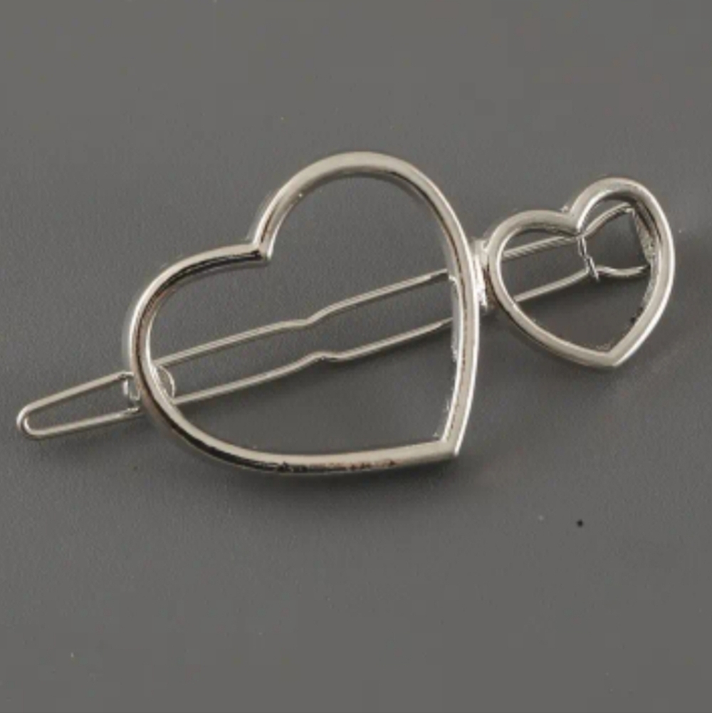 Heart SHAPED HAIR PIN STYLE HAIR ACCESSORY